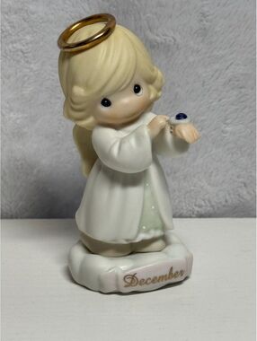 Precious Moments 1996 December Birthstone
